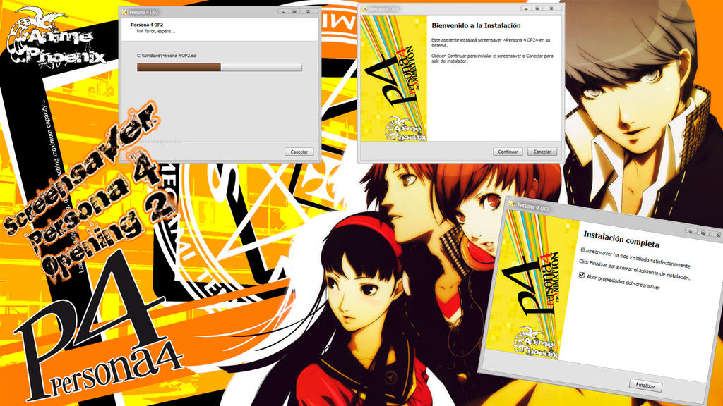 Screensaver Persona 4 The Animation Op2 By Screensaversanime On Deviantart Screensaver Persona 4 The Animation Op2 By Screensaversanime On Deviantart