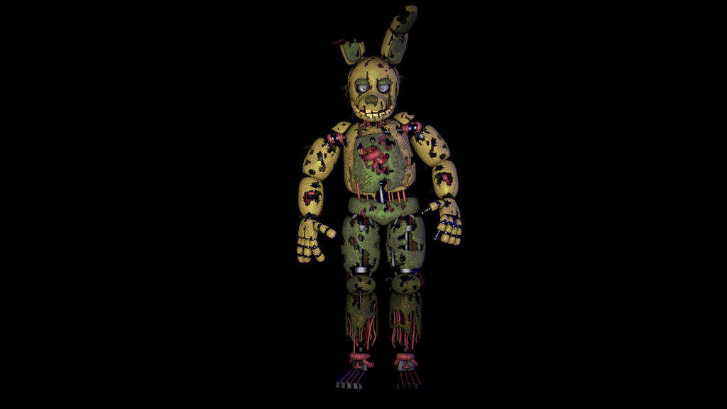 Springtrap Fnaf Simulator (sfm Fnaf 3) Springtrap Pose by Optimustrap2017 on DeviantArt