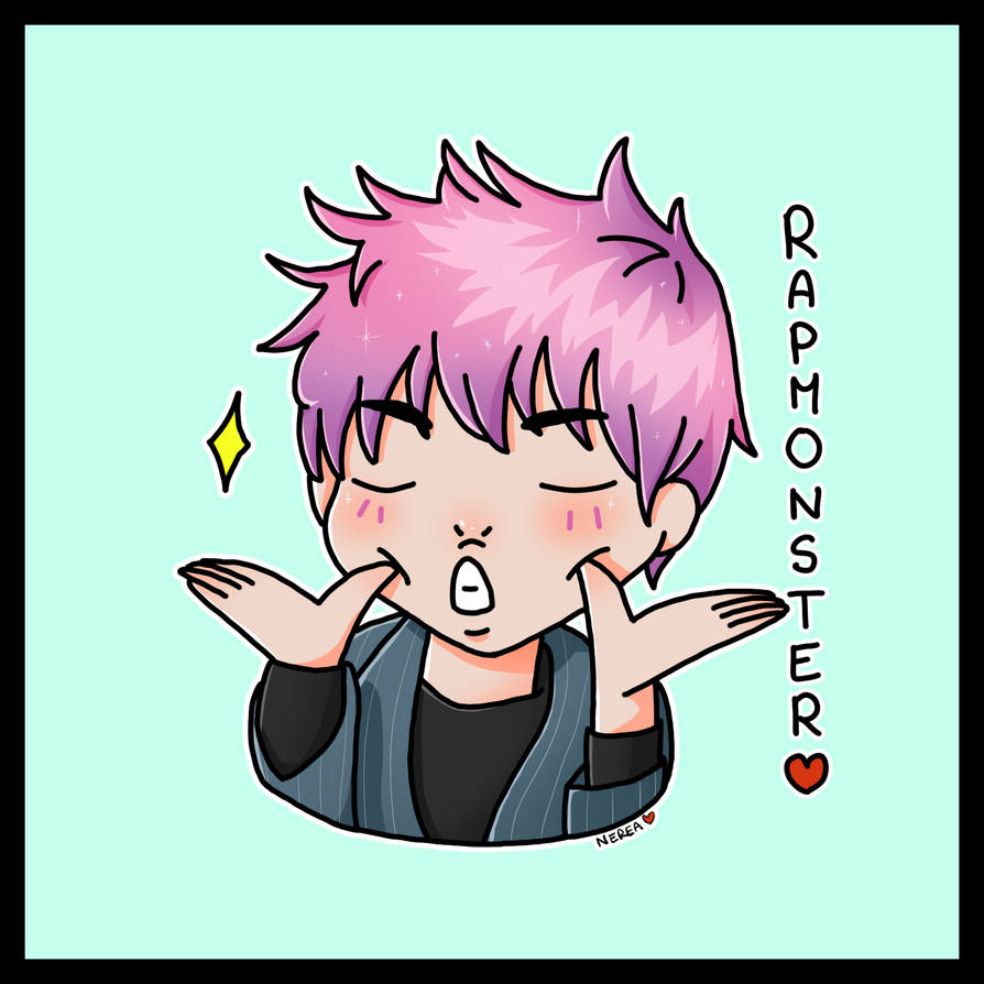 Rap Monster Kawaii by Liminyade on DeviantArt