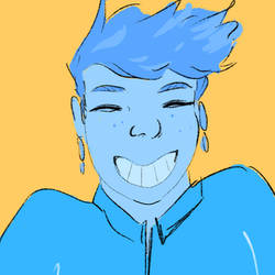 New avatar thats all yellow and blue!