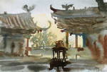 Chinese Temple by ayjaja