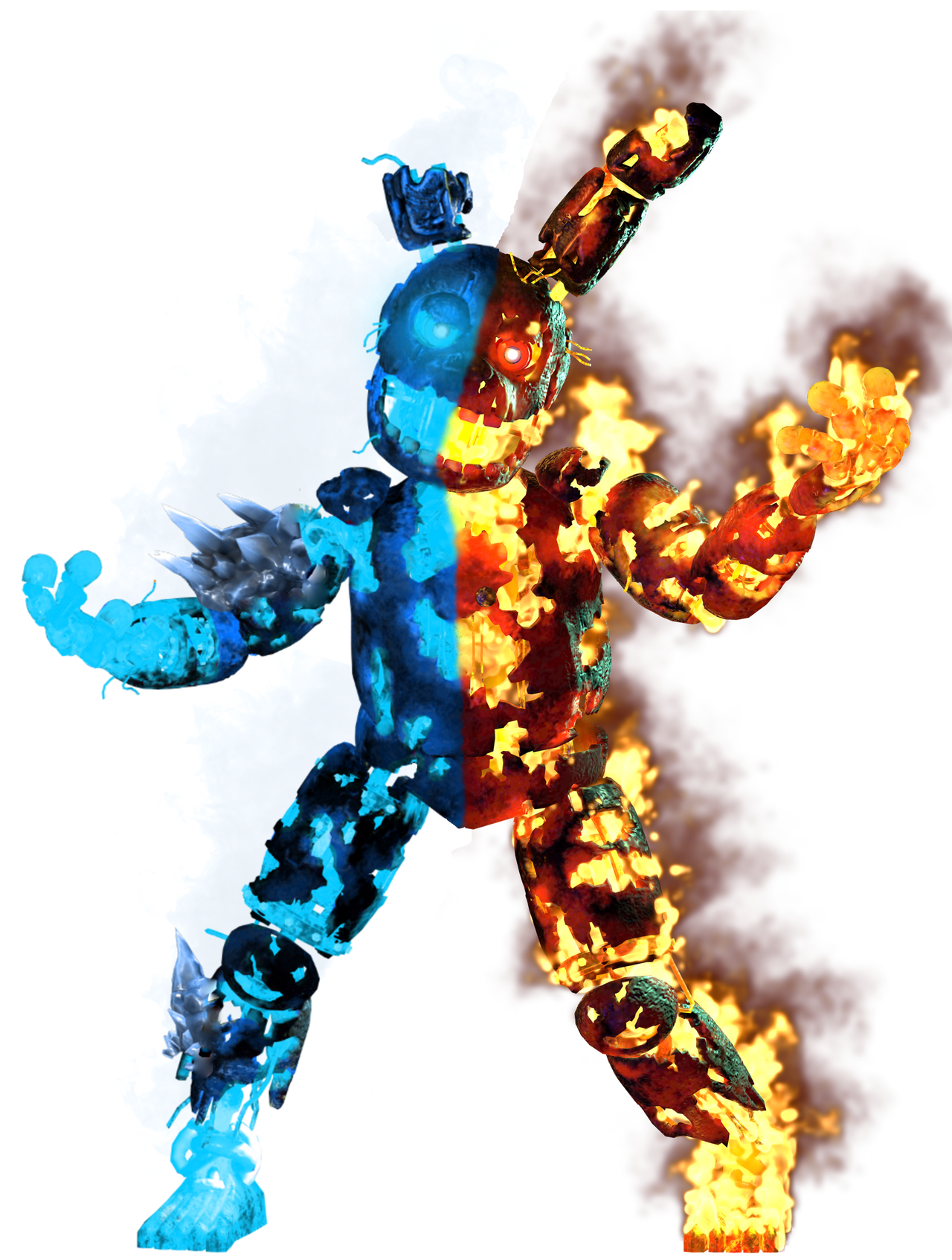 Hot-Ice Springtrap by WinterFreddy85 on DeviantArt