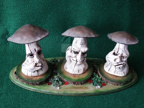 Hear Speak see no evil shrooms