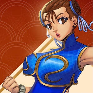 Chun-Li Alpha close-up