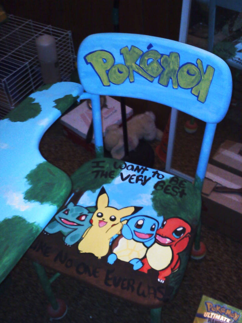 Pokemon Chair by RainLeigh on DeviantArt