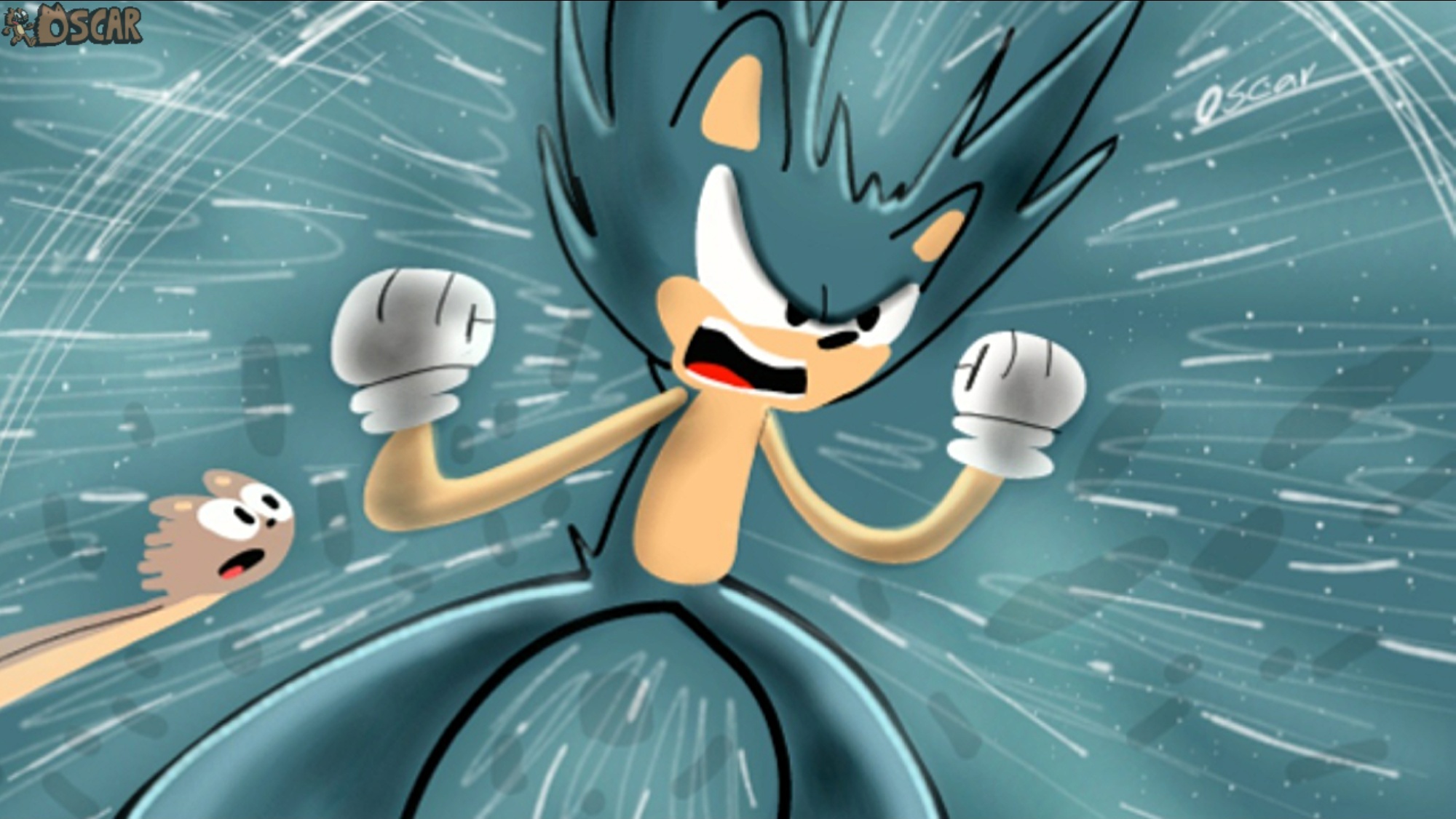 Sonic's Mega Rage Power by Oscaruniverse on DeviantArt