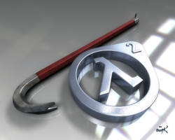 Half-Life 2 Crowbar and Lambda