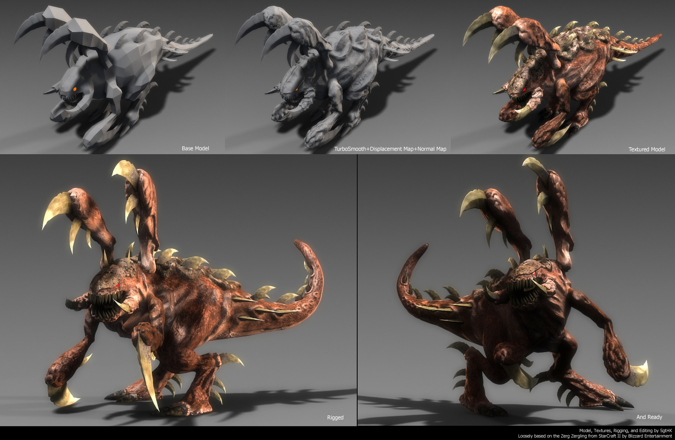 Starcraft 2 Zergling