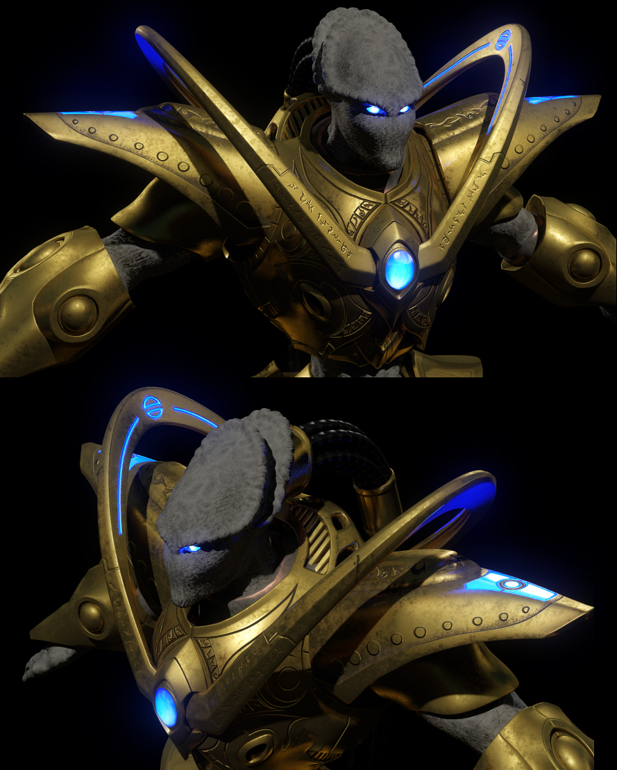 Zealot Texturing Stage 3