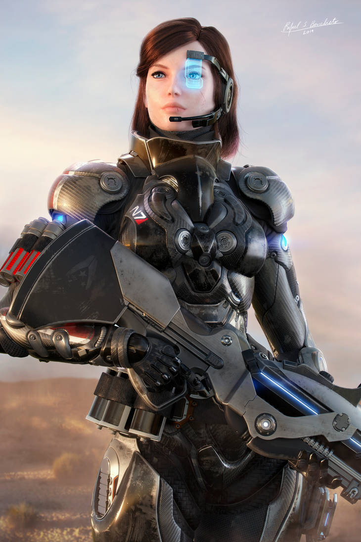 Commander Shepard by SgtHK on DeviantArt