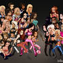WWE Divas vs TNA Knockouts