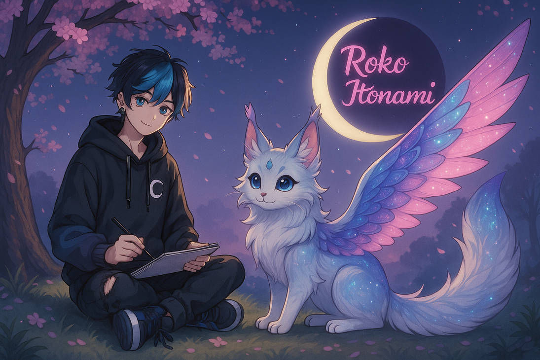 Banner Roko Kaito and Tsukiko - Roko Itonami Twitch Banner by LilAngel0913 on ...