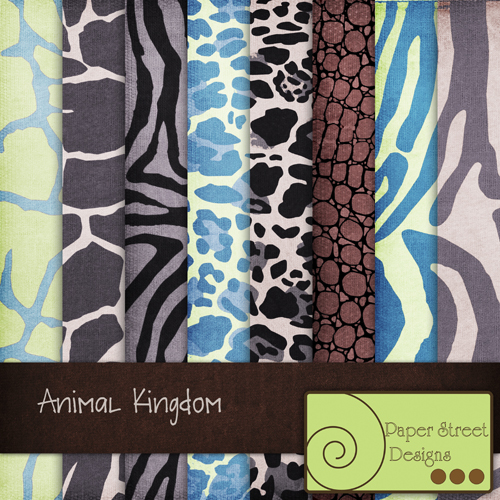 animal kingdom-paper street designs