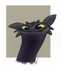 HTTYD Toothless smile