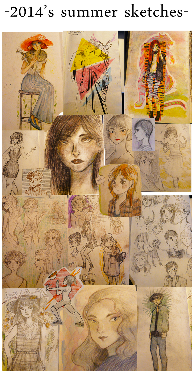 sketches of summer 2014