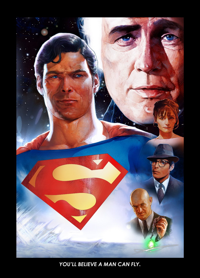 Superman: The Man Of Steel (2009) Poster by AlexTheTetrisFan on DeviantArt