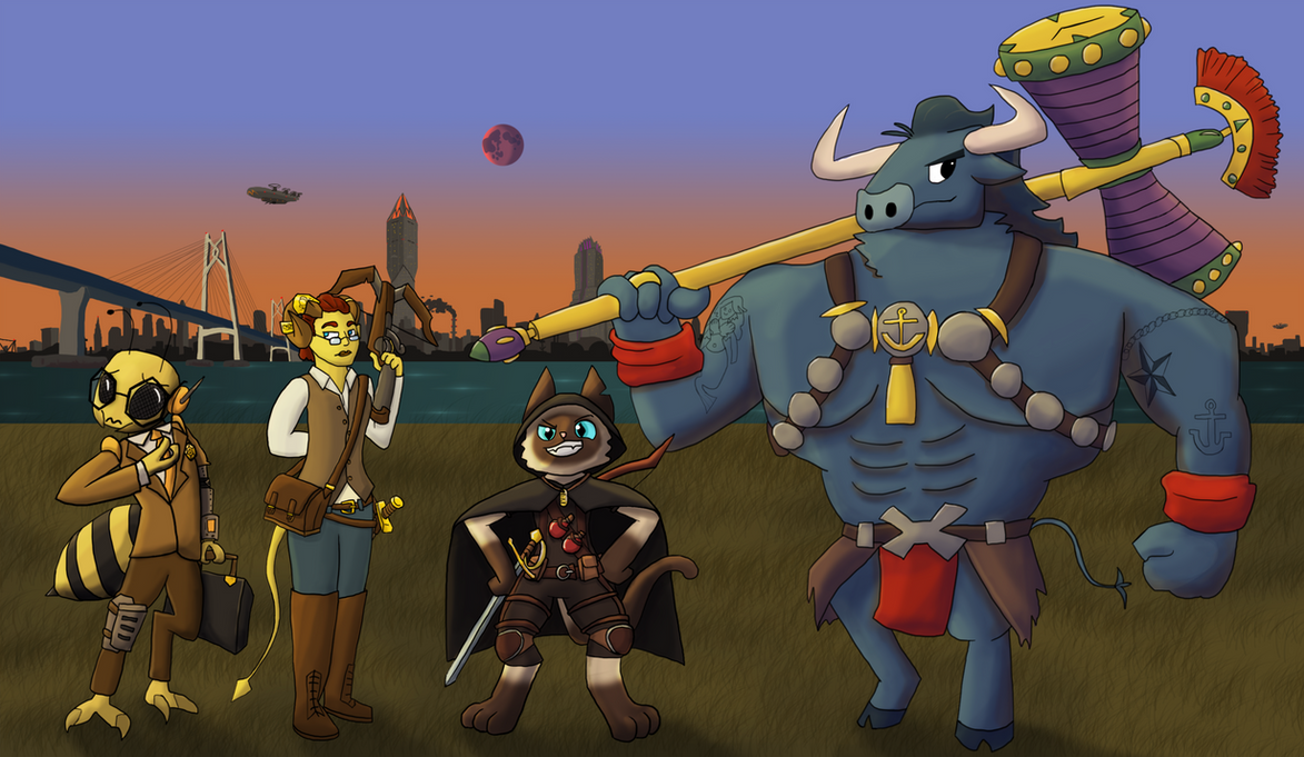 Pathfinder Deviantart Purrogi and Pals: Pathfinder Group Portrait by CloysterOyster on DeviantArt