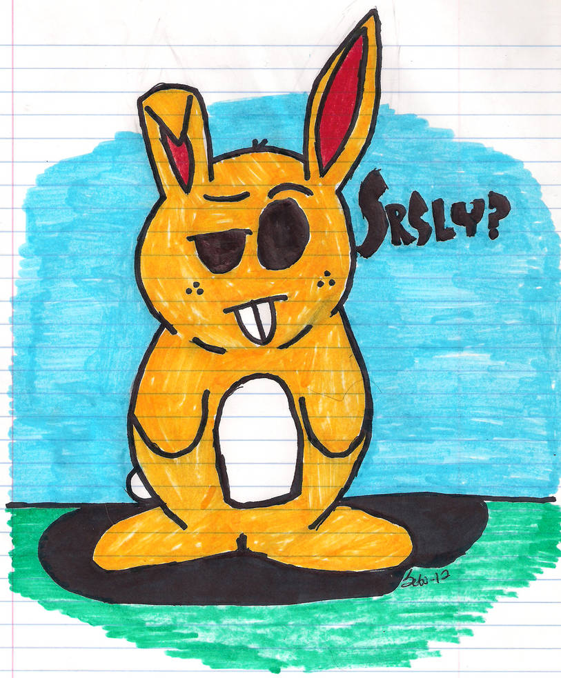Srsly Bunneh by Doodletones on DeviantArt