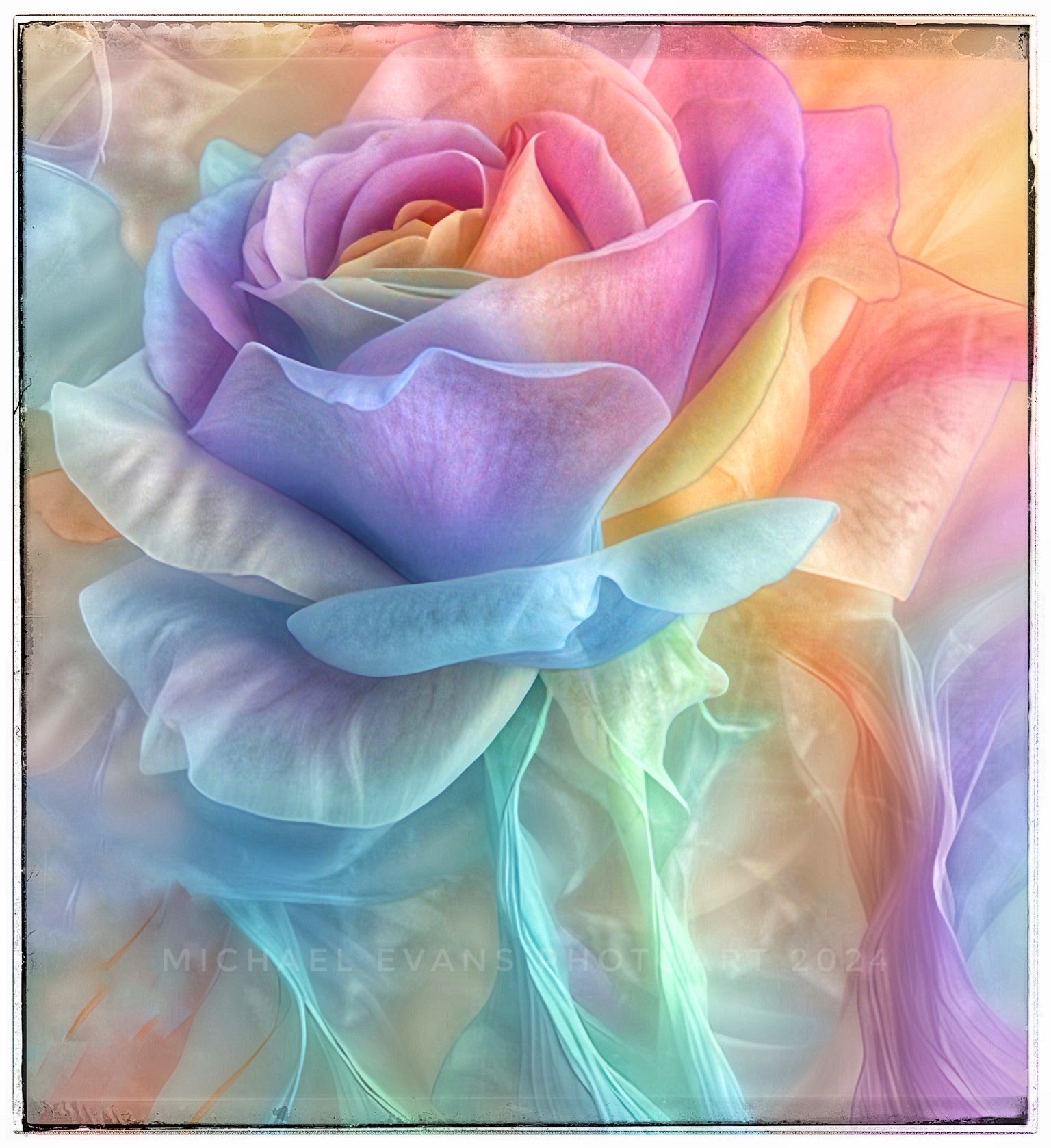 Pastel in Layers