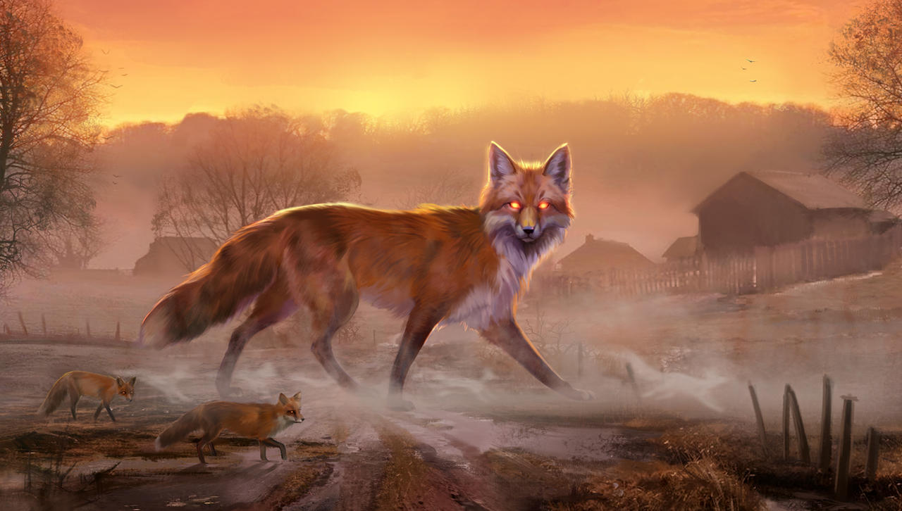 Spririt Fox Fox spirit by Muns11 on DeviantArt