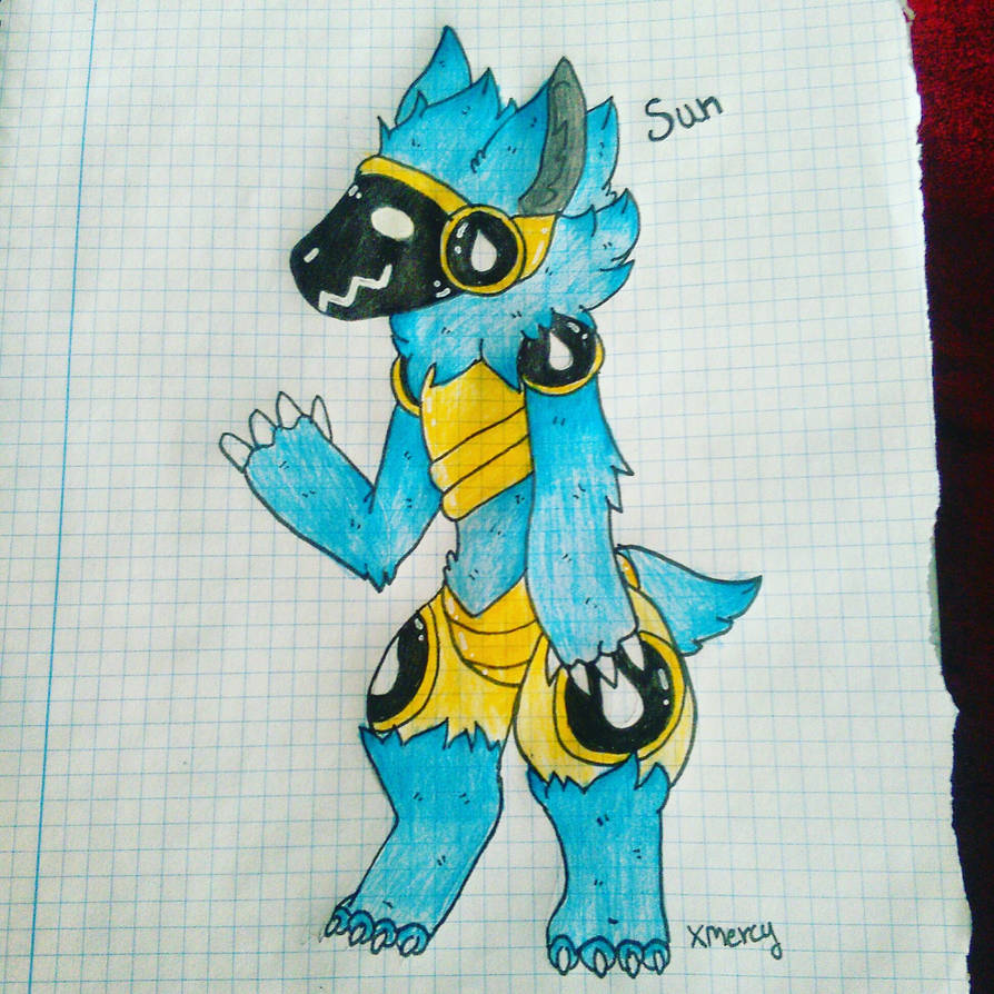 Sun the Protogen by Miw96 on DeviantArt