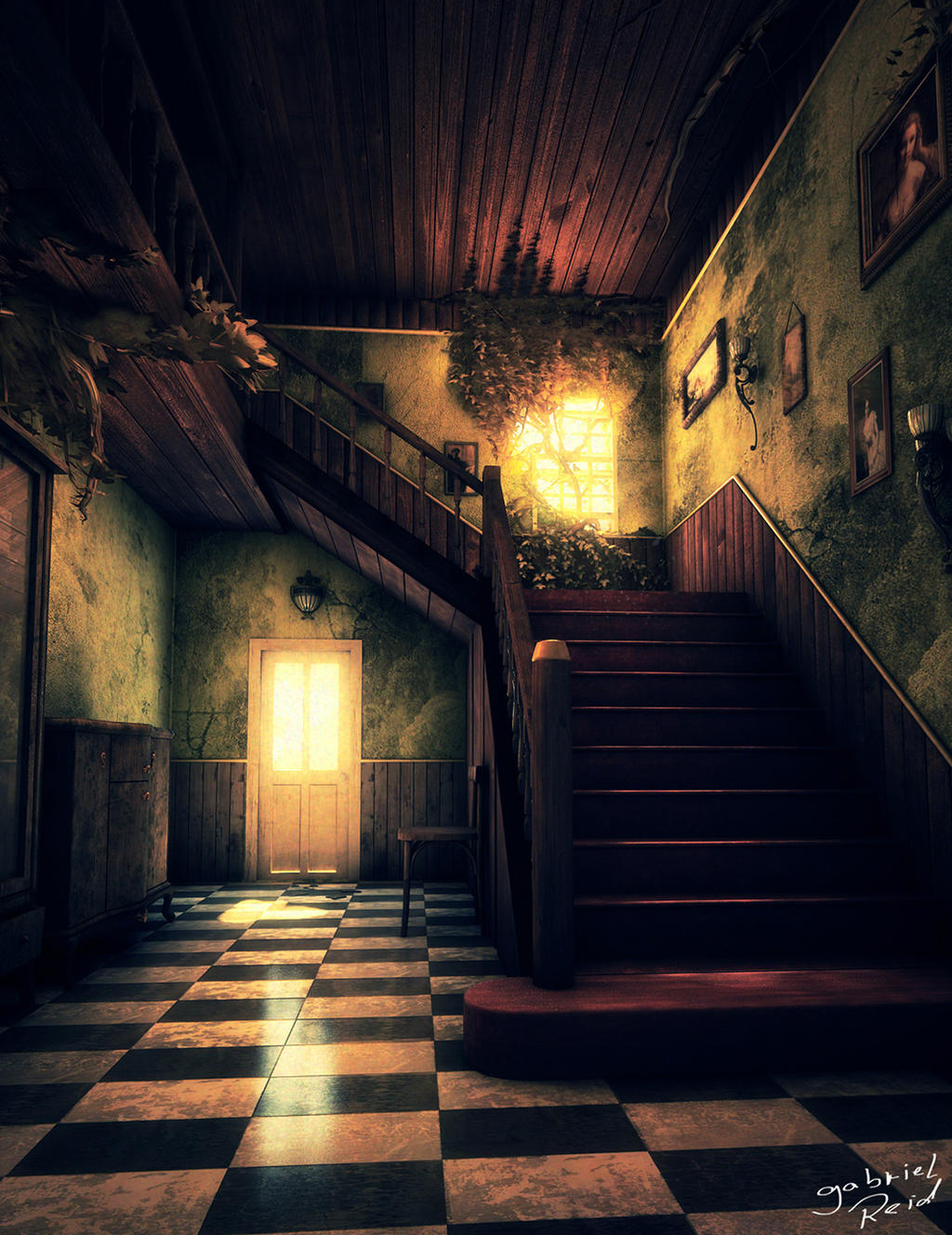Forgotten Hall by GabrielReid on DeviantArt