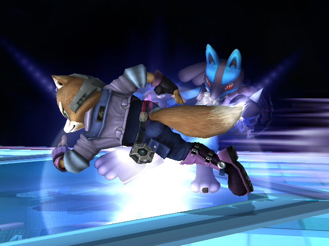 Fox Vs Lucario 1