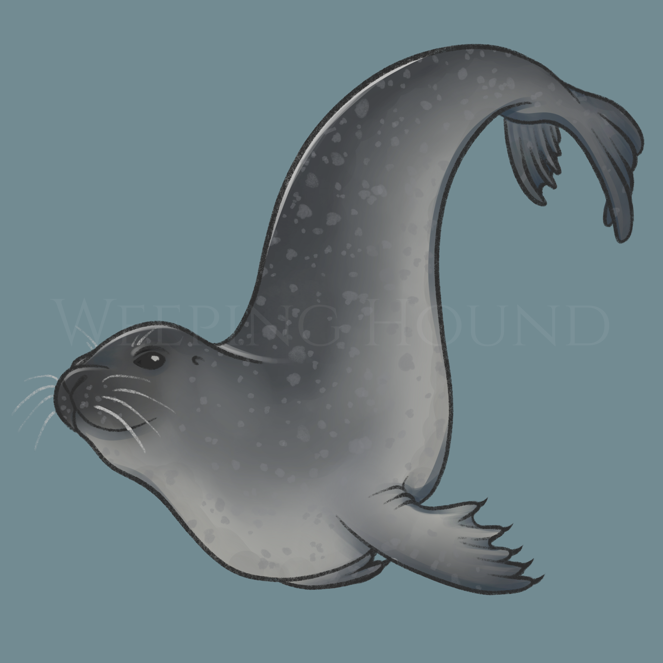 A seal-spun daughter of the tides by weepinghoundart on DeviantArt