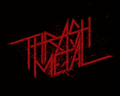 Thrash Metal - logo