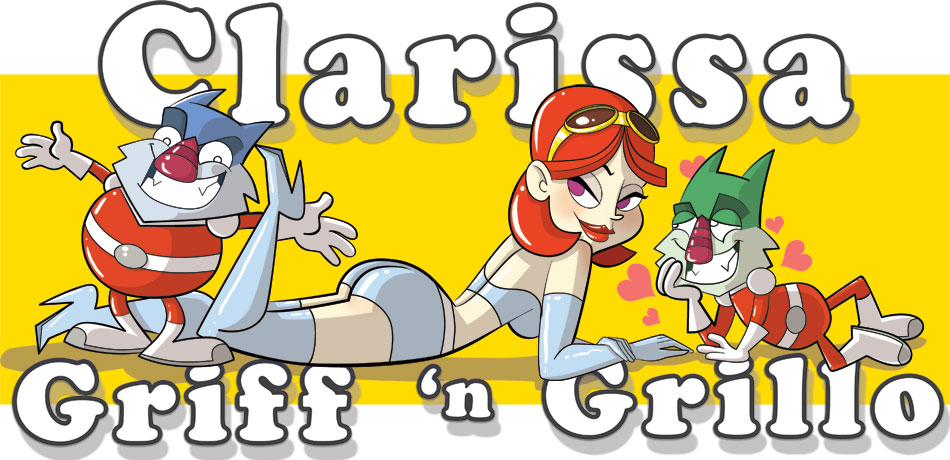 Clarissa, Griff 'n Grillo logo (safe version)