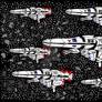 Robotech Macross battle fleet