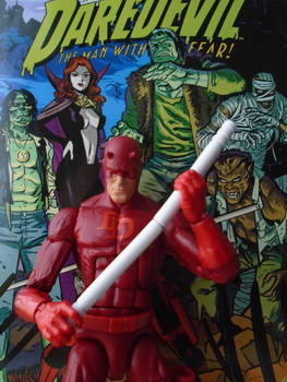 Daredevil comic 2014  #32 y figura Marvel Legends