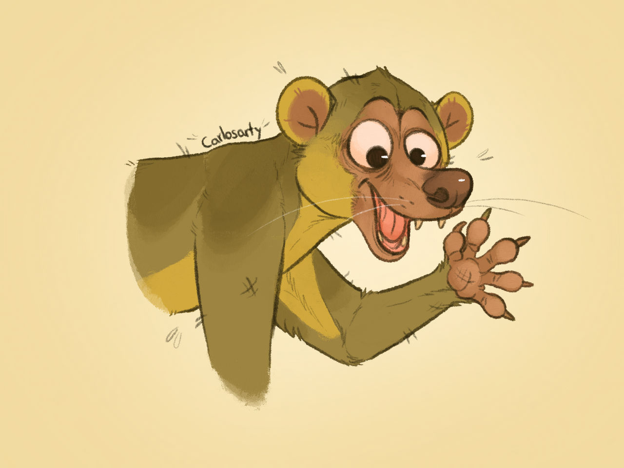 Kinkajou! by Carlosarty on DeviantArt