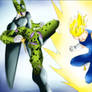 Cell VS Vegeta