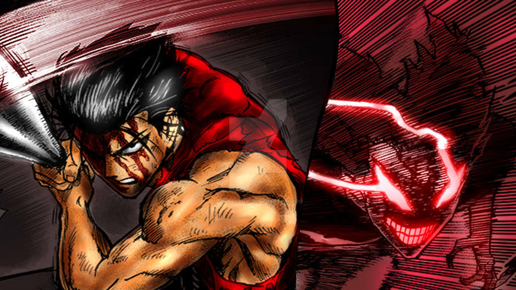 Metal bat vs garou manga coloring by ShugotenshiX on DeviantArt