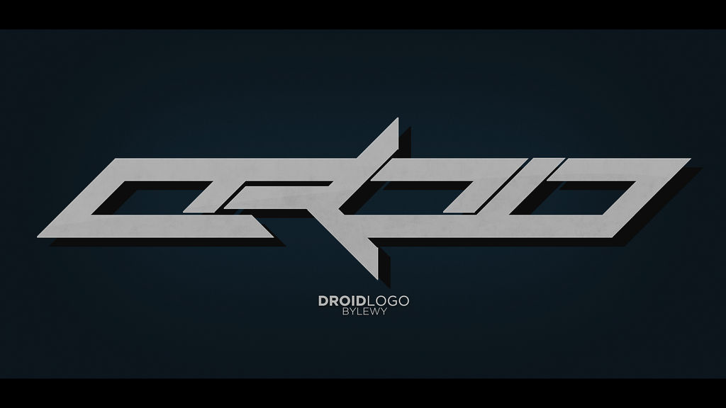 Droid Rage Logo Droid Text Logo. by LewyyDzn on DeviantArt