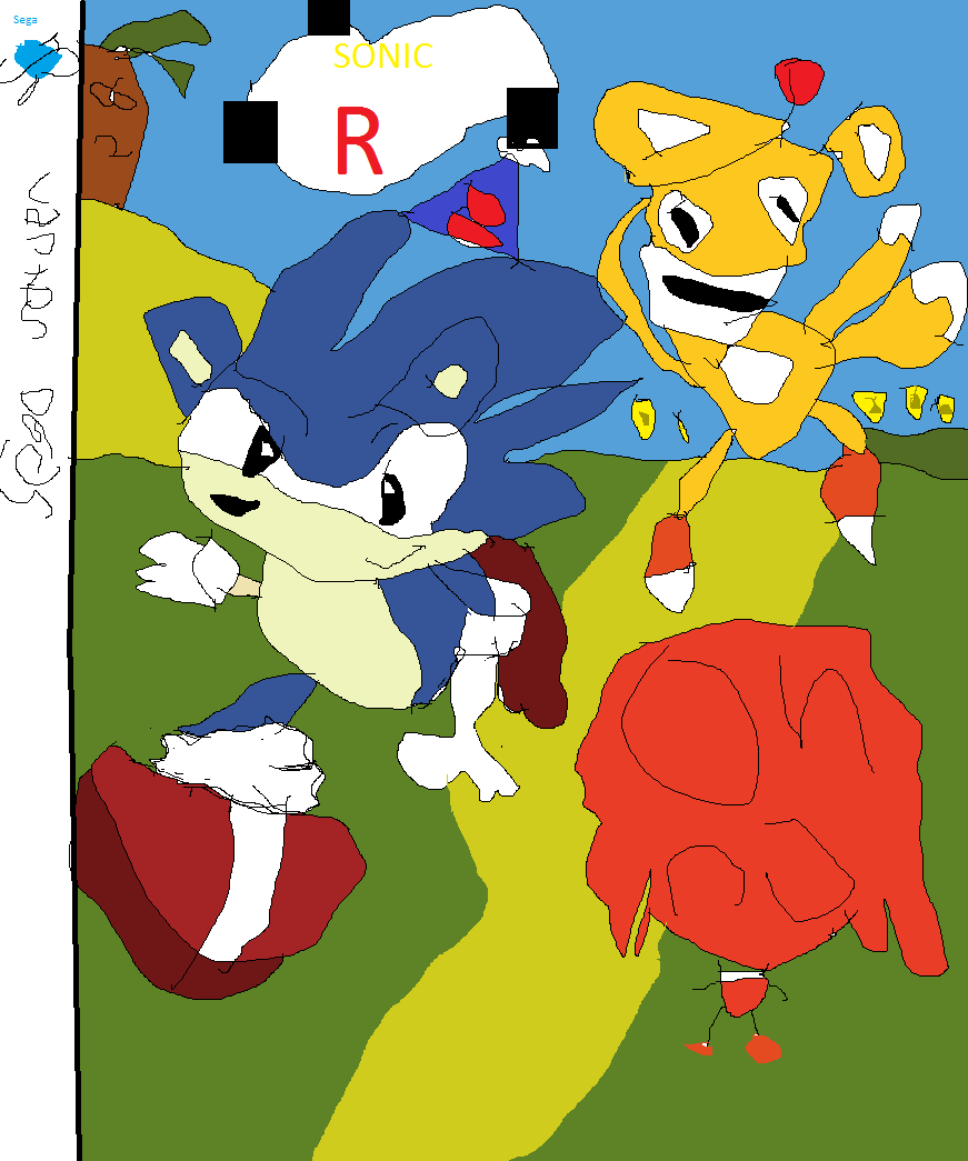 Sonic R Deviantart Sonic R (Anniversary edition ) by fazbear1980 on DeviantArt