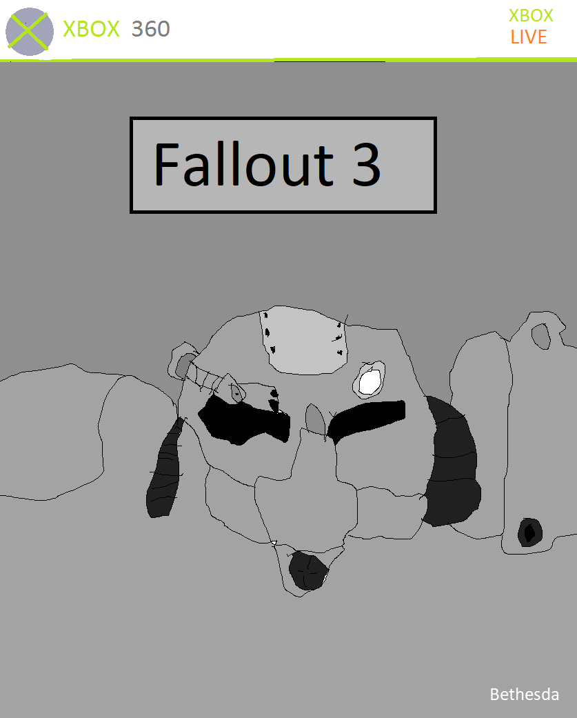 Fallout 3 (original box) by fazbear1980 on DeviantArt