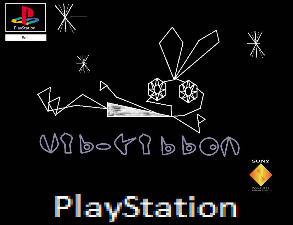 Vib-Ribbon (PAL version) by fazbear1980 on DeviantArt