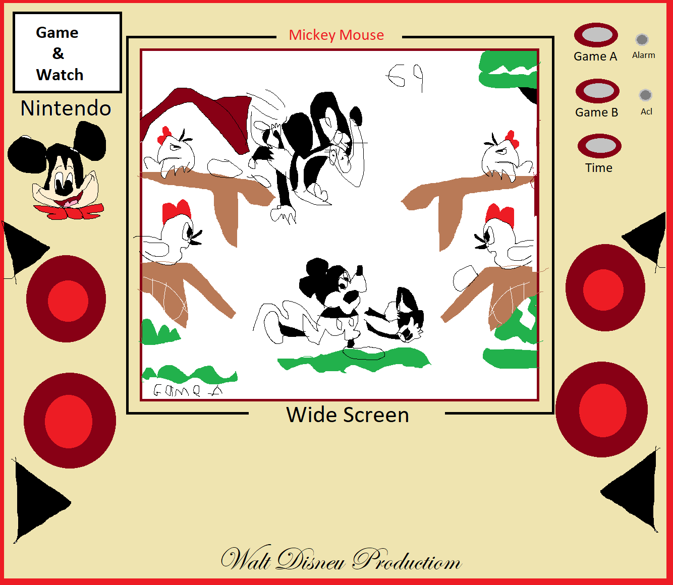 Mickey Mouse (Game and Watch) by fazbear1980 on DeviantArt