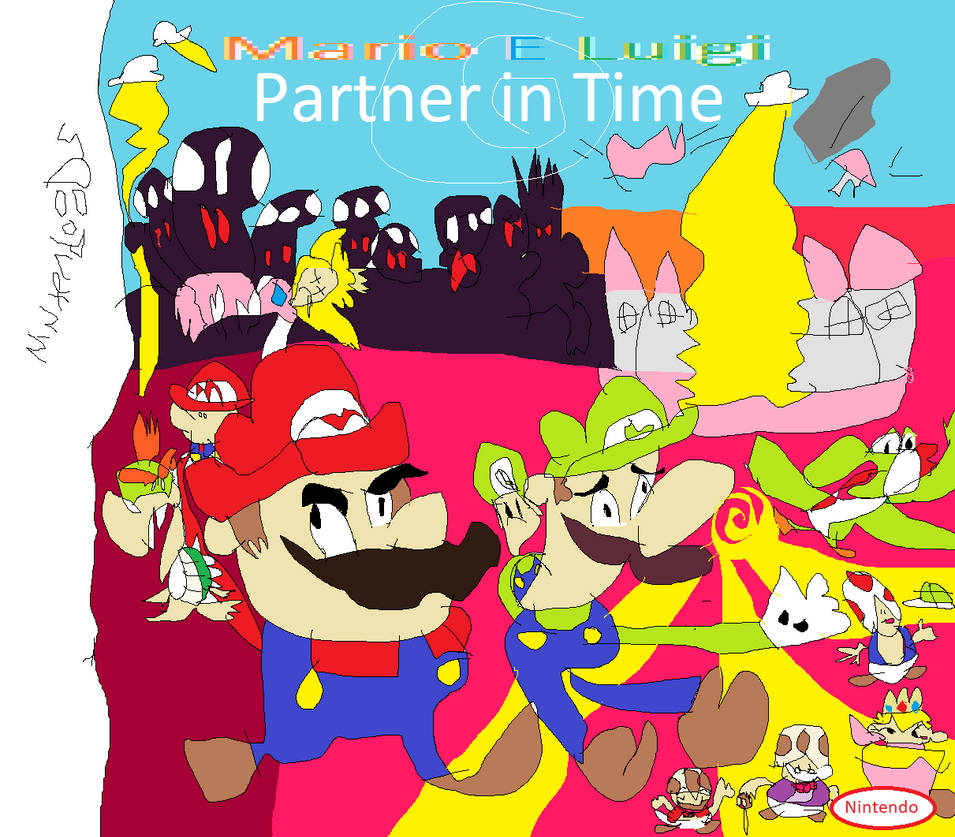 Mario And Luigi Partners In Time USA Version By Fazbear1980 On mario-and-luigi-partners-in-time-usa-version-by-fazbear1980-on
