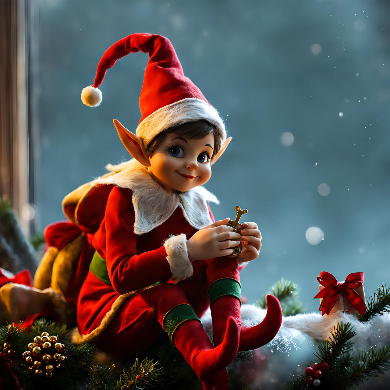 Postman Elf Christmas Elf by CuteandCreepy4U on DeviantArt