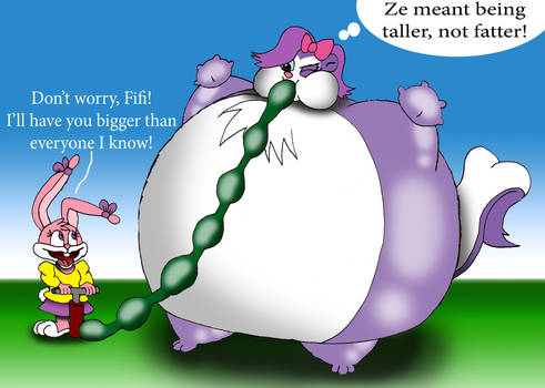 Fifi's Wish To Be Bigger...