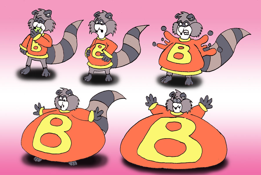 Bert Raccoon Weight Gain by ToferTheAkita on DeviantArt