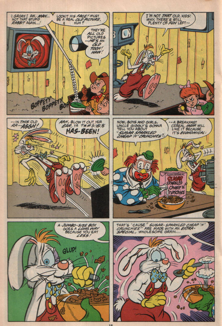Roger Rabbit Gets Inflated By EVIL CEREAL P1 by ToferTheAkita on DeviantArt