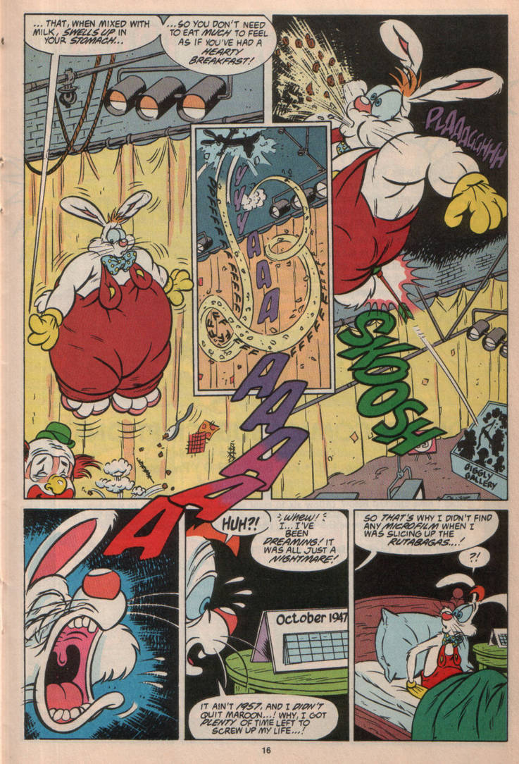 Rabbit Inflation Roger Rabbit Gets Inflated By EVIL CEREAL P2 by ToferTheAkita on DeviantArt