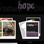 knowhopedesigns webpage layout.