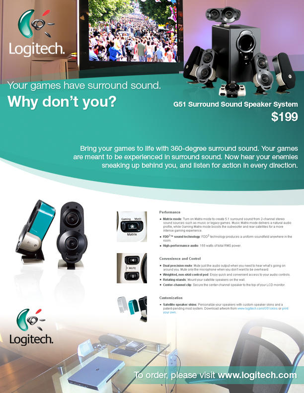Logitech Ad for class by Poolpimp on DeviantArt