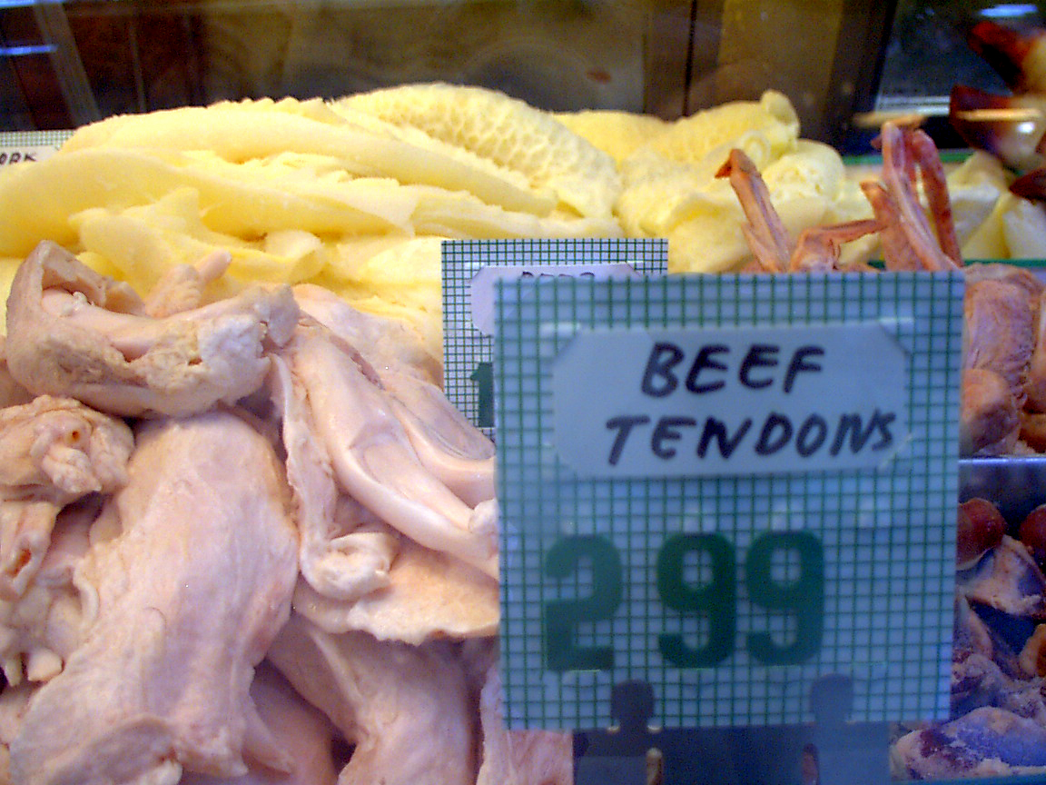 Beef tendons