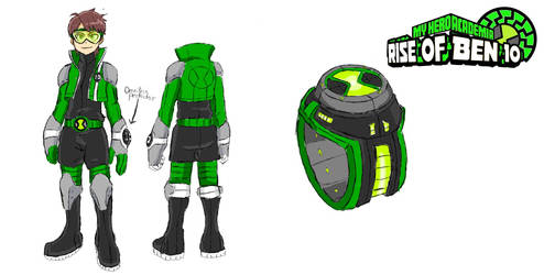 Ben 10 MHA suit Mark 2